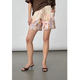 Sisters Point SISTERS POINT Damen Shorts ELLA Shorts Flower Border