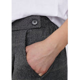 Sisters Point SISTERS POINT Damen Shorts VIKSA Shorts Grey Check