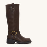 SHOES Silla Damen stiefel LQ-137 Boots Brown