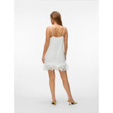 Vero Moda VERO MODA DAMEN KLEID VMNOVA Restudsalg Snow white
