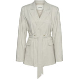 Vero Moda VERO MODA Damen Blazer VMOMARI Restudsalg Light Grey Melange