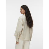 Vero Moda VERO MODA Damen Bluse VMMONDAY Shirt Birch Jima