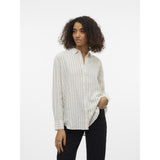 Vero Moda VERO MODA Damen Hemd VMLINN Shirt Snow White Olga moon rock