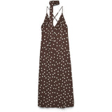Vero Moda VERO MODA Damen Kleid VMELISA Dress Chocolate Martini Snow white dot