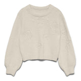 Vero Moda VERO MODA Damen Pullover VMBlossom Restudsalg Birch