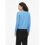 VILA VILA DAMEN STRICKJACKE VIRIL SHORT L/S KNIT CARDIGAN-NOOS Cardigan All Aboard DARK MELANGE