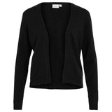 VILA VILA DAMEN STRICKJACKE VIRIL SHORT L/S KNIT CARDIGAN-NOOS Cardigan Black