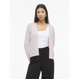VILA VILA DAMEN STRICKJACKE VIRIL SHORT L/S KNIT CARDIGAN-NOOS Cardigan Cherry Blossom LIGHT MELANGE