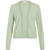 VILA VILA DAMEN STRICKJACKE VIRIL SHORT L/S KNIT CARDIGAN-NOOS Cardigan Smoke Green LIGHT MELANGE