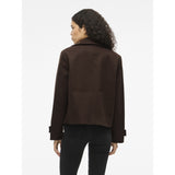 VILA VILA Damen Jacke VISOLO Jacket Coffee Bean