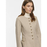 VILA VILA Damen Jacke VIZIKKA Jacket Natural MELANGE