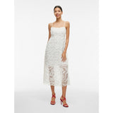 VILA VILA Damen Kleid VILEONORA Restudsalg Cloud Dancer