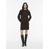 VILA VILA Damen kleid VINIKOLINA Dress Coffee Bean Melange
