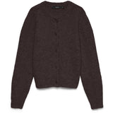 Vero Moda Vero Moda Damen Cardigan VMNOVAH Cardigan Chocolate Torte W. DTM BUTTON