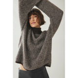 VILA Vila Damen Strick VILORY Knit Coffee Bean