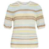 VILA Vila Damen Top VIMINA Top Pastel Yellow CLOUD NANTUCKET TRAVERTINE
