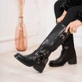 SHOES Yolene Damen Stiefel 9639A Restudsalg Black