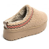 SHOES Aimee Damen Teddy Winterstiefel 8909 Restudsalg Kaki