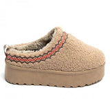 SHOES Aimee Damen Teddy Winterstiefel 8909 Restudsalg Kaki