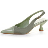 SHOES Ayla Damen High Heels 77-539 Restudsalg Green
