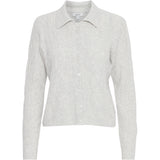 b.young B.YOUNG Damen-Cardigan BYMIFFA Restudsalg Light Grey Melange