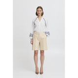 b.young B.YOUNG Damen Shorts BYDANTA Shorts Humus Melange