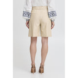 b.young B.YOUNG Damen Shorts BYDANTA Shorts Humus Melange