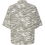 b.young B.YOUNG Damenbluse BYFALAKKA Shirt Animal Kalamata Mix