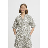 b.young B.YOUNG Damenbluse BYFALAKKA Shirt Animal Kalamata Mix