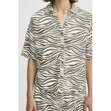 b.young B.YOUNG Damenbluse BYFALAKKA Shirt Animal Kalamata Mix