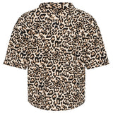 b.young B.YOUNG Damenbluse BYFALAKKA Shirt Rainy Day Leopard Mix