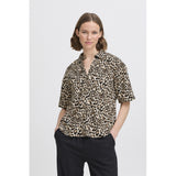 b.young B.YOUNG Damenbluse BYFALAKKA Shirt Rainy Day Leopard Mix
