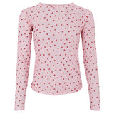 Black Colour BCANNIE Damen-Mesh in BLACK COLOUR Blouse Rose dot