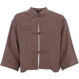 Black Colour BLACK COLOUR Dame Bluse BCMOON Blouse Coffee