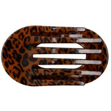 Black Colour BLACK COLOUR Damen Haarspange BCMILLA Accessories Brown Leo