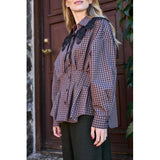 Black Colour BLACK COLOUR Damen Hemd BCCAMPBELL Shirt Plum