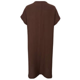 Black Colour BLACK COLOUR Damen Kleid BCSAMOS Dress Coffee