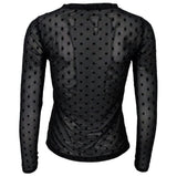 Black Colour BLACK COLOUR Damen Mesh BCJENNIE Blouse Black