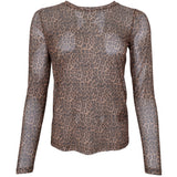 Black Colour BLACK COLOUR Damen Mesh BCKAMMA Blouse Mini Leo