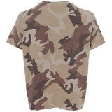 Black Colour BLACK COLOUR Damen t-shrt BCZELDA T-shirt Brown Camouflage