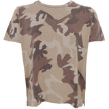 Black Colour BLACK COLOUR Damen t-shrt BCZELDA T-shirt Brown Camouflage