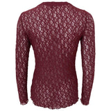 Black Colour BLACK COLOUR damen bluse BCCECILY Blouse Plum