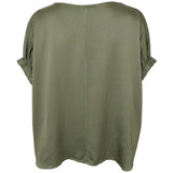 Black Colour BLACK COLOUR damen bluse BCMABEL Blouse Army