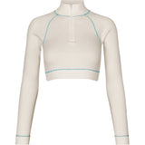 Rosemunde Barbara Kristoffersen T-Shirt BK146-037 Restudsalg Ivory