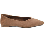 SHOES Belina Damen Ballerina schuhe 9873 Shoes Brown