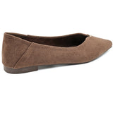 SHOES Belina Damen Ballerina schuhe 9873 Shoes Coffee
