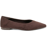 SHOES Belina Damen Ballerina schuhe 9873 Shoes Mocca