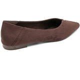 SHOES Belina Damen Ballerina schuhe 9873 Shoes Mocca