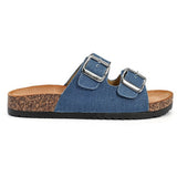 SHOES Bertha Damen sandalen WD295 Restudsalg Jeans Chiaro