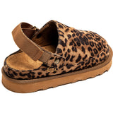 SHOES Berthe Damen Sandalen 5260 Restudsalg Leopard